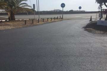 Últimas obras del plan de asfaltado del Fdcan en Telde (Foto TA)